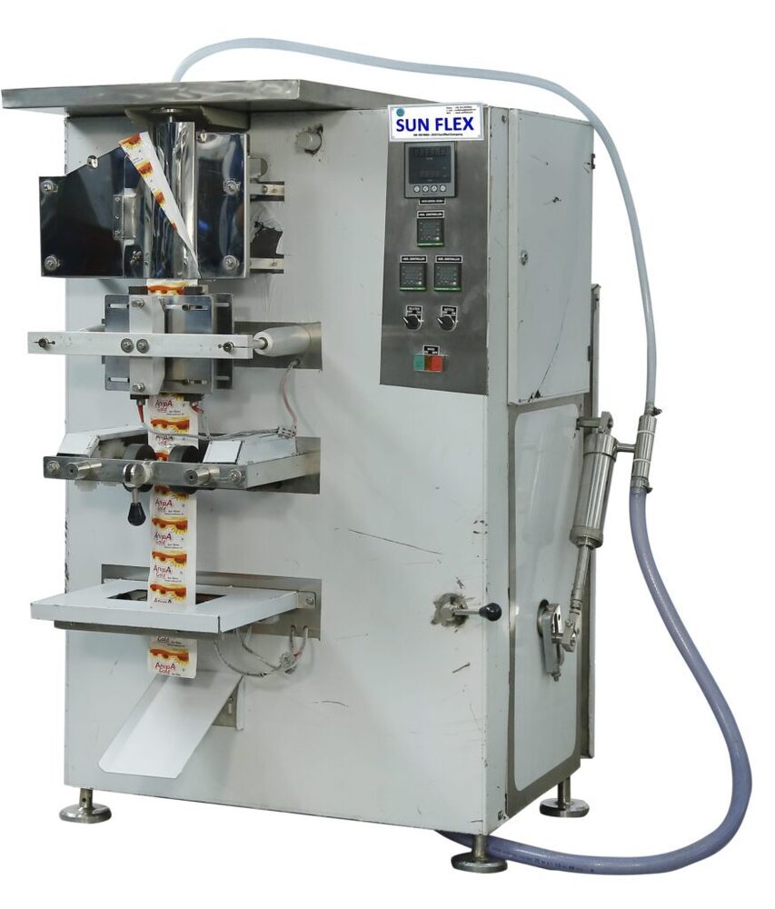 Fruit Juice Laminated Pouch Packing Machine - Application: Food