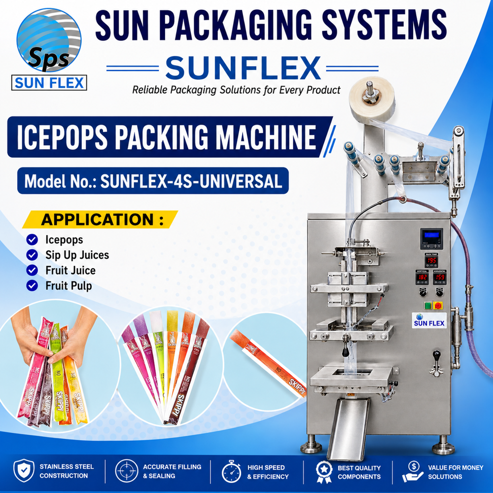 Fruit Juice Laminated Pouch Packing Machine - Application: Food