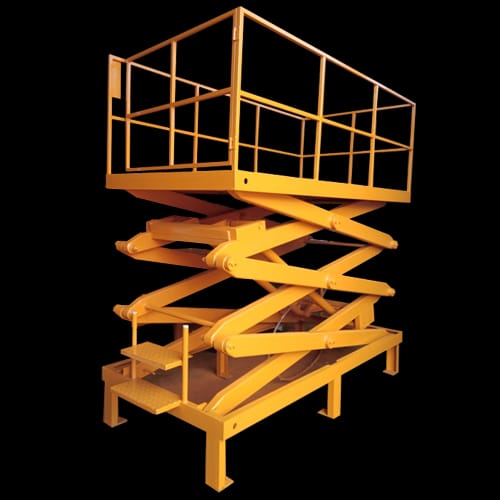 Electrohydraulic scissor lift 