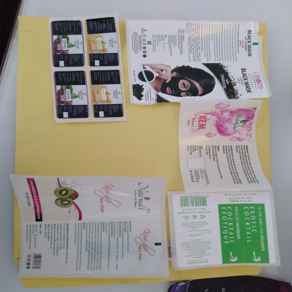 Rectangular Label Sticker