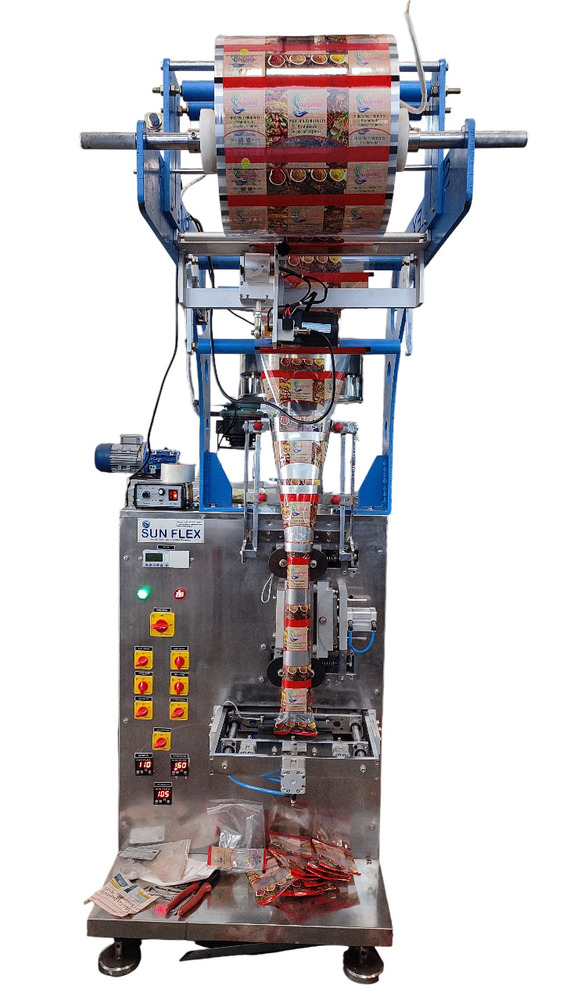 200G Pneumatic Automatic Whole Spices Packing Machine - Capacity: 25-40 Pouches Per Minute Pcs/Min