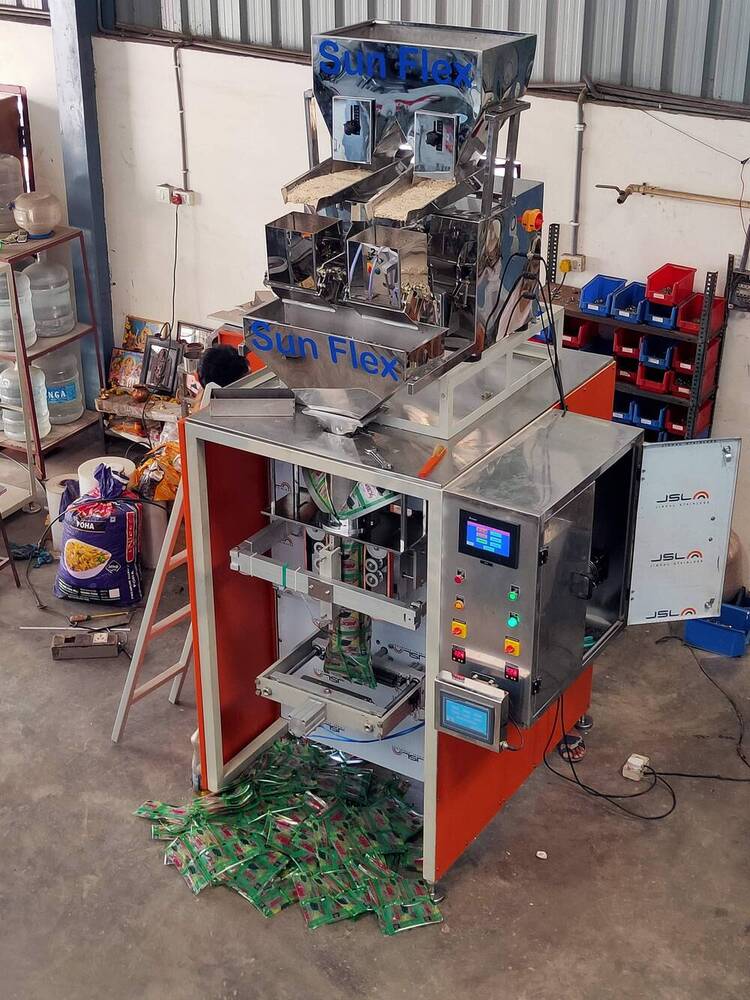 Automatic Dryfruits Pouch Packing Machine - Dimension (L*W*H): 950Mm X 1500Mm X 2500 Millimeter (Mm)