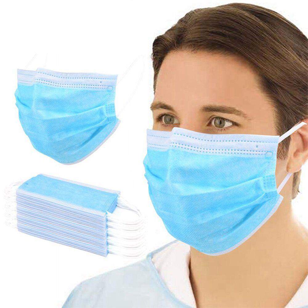 3 Ply Mask - Color: Blue
