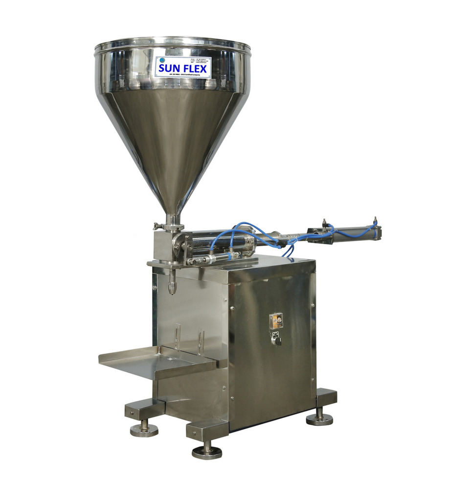 4Sv-100 Automatic Sauce Filling Machine - Application: Food