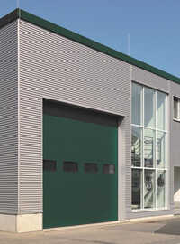 Double Skinned Sectional Door - Application: Residential