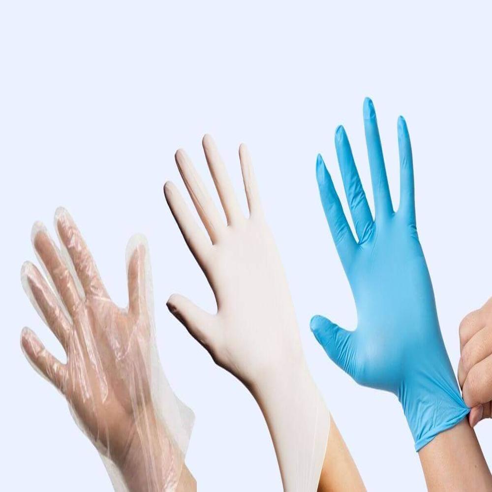 Hand Gloves-Nitrile - Size: Standard
