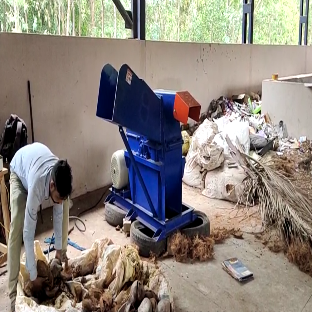 Coconut Leaves Shredder in India | +91 94886 65253