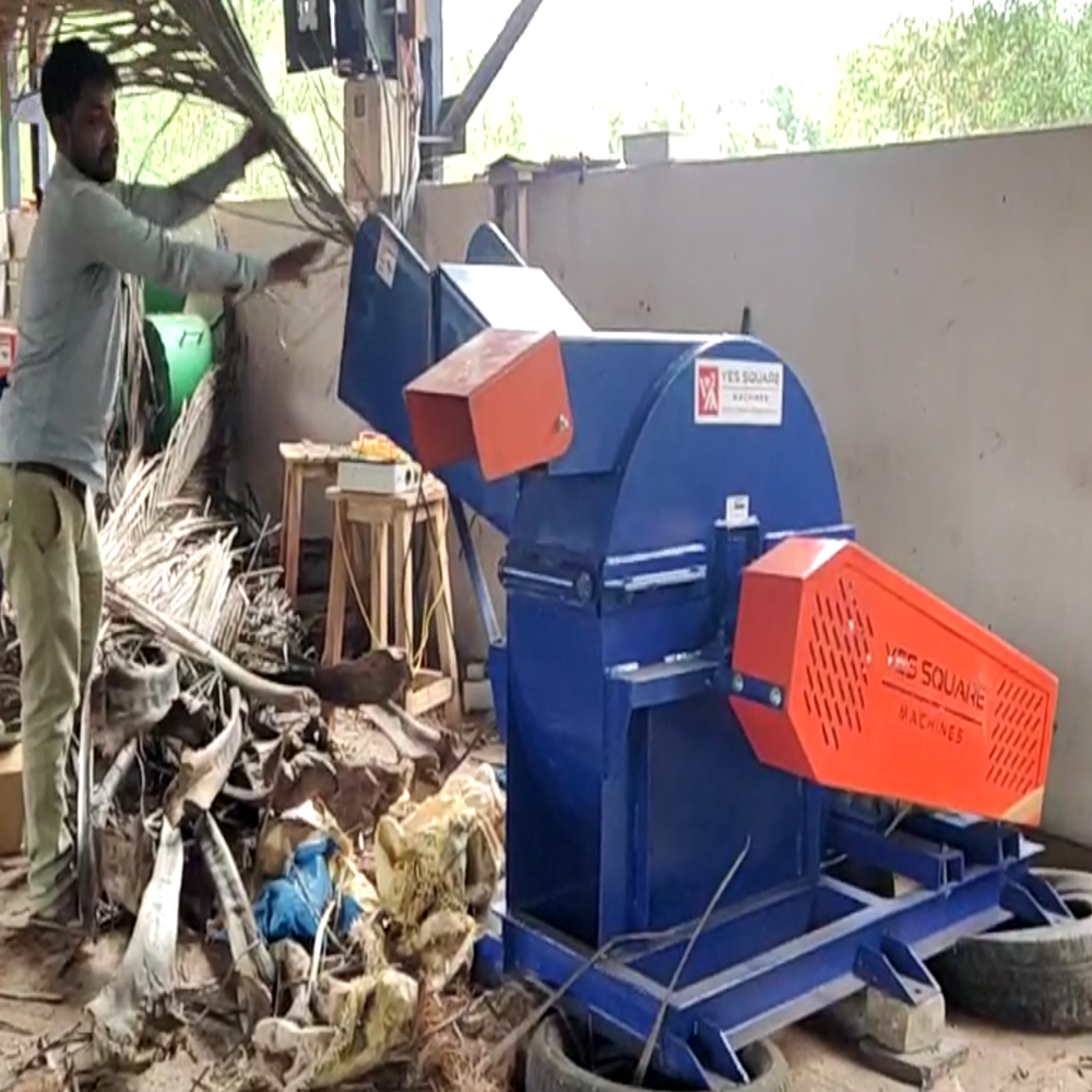 Coconut Leaves Shredder