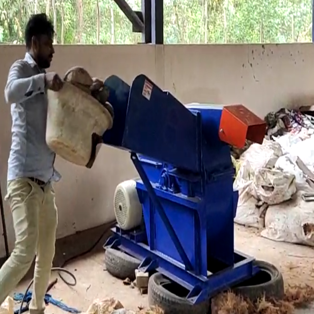 Coconut Leaves Shredder