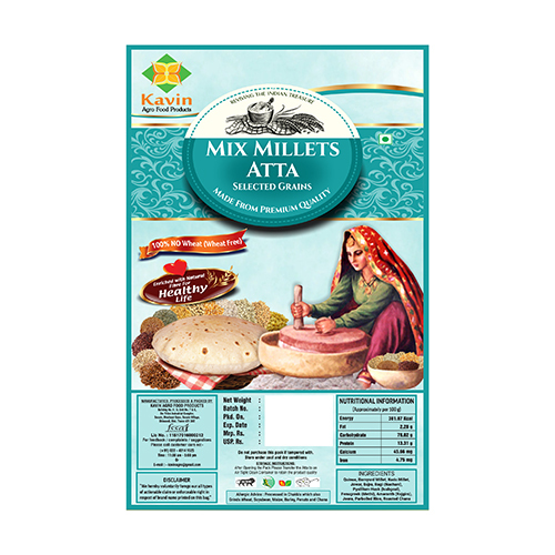 Premium Quality Mix Millets Atta - Carbohydrate: 78.02 Grams (G)