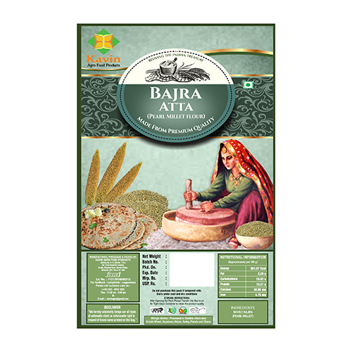 Premium Quality Bajra Atta - Carbohydrate: 78.02 Grams (G)