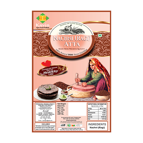 Premium Quality Nachni Ragi Atta - Carbohydrate: 78.02 Grams (G)