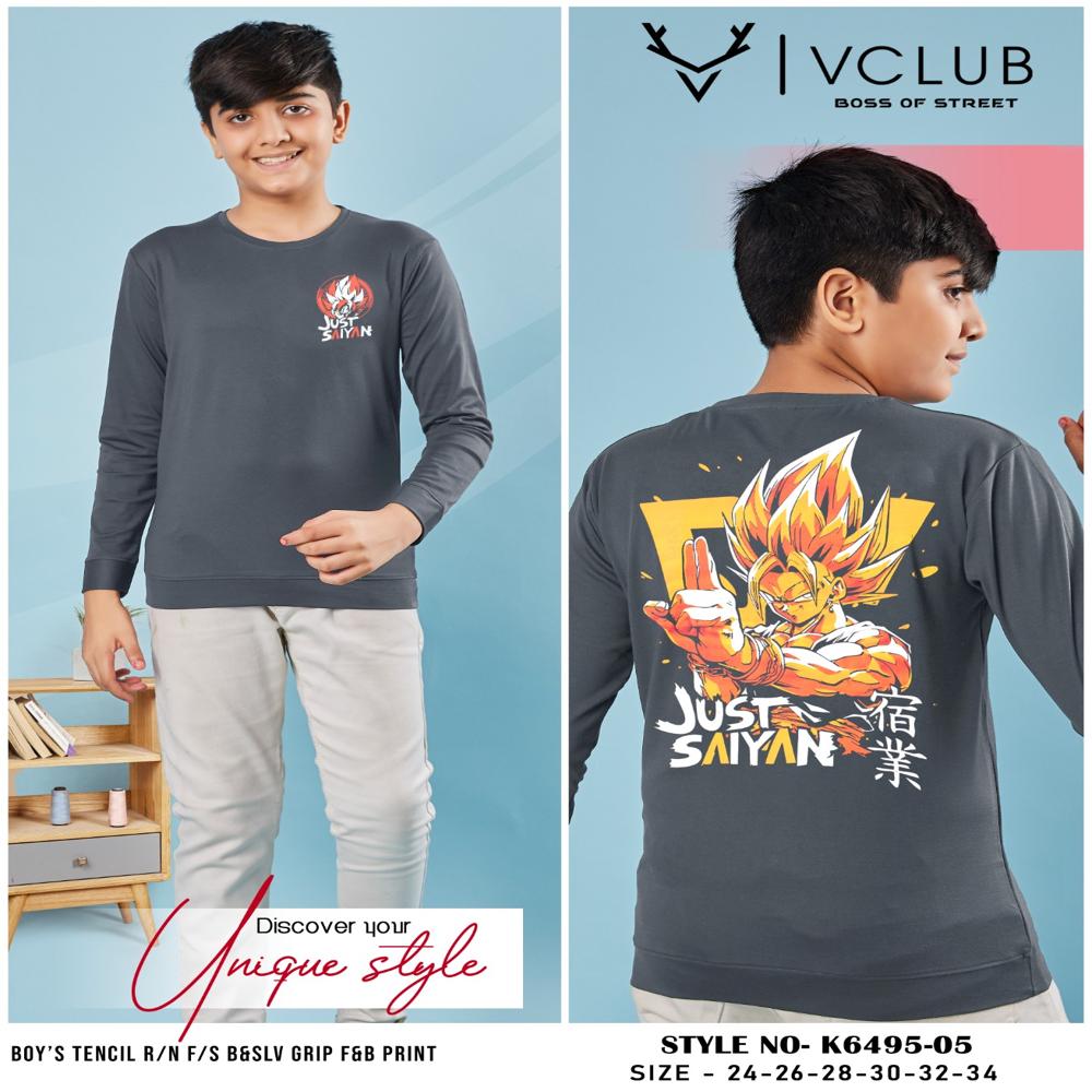 Boy's Cotton T Shirt