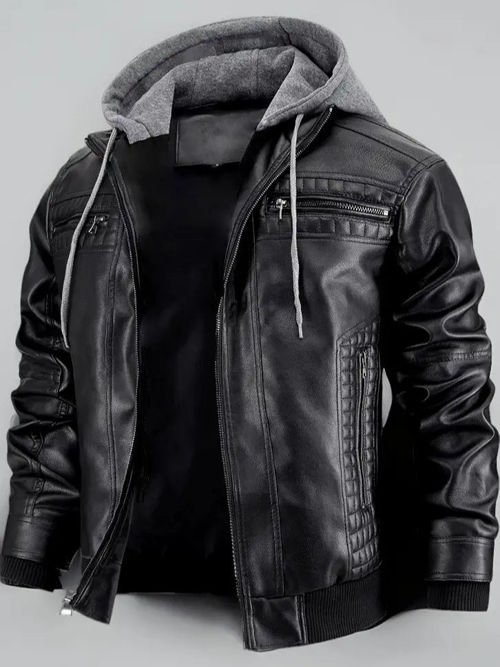 Mens Black Jacket - Design: Attractive