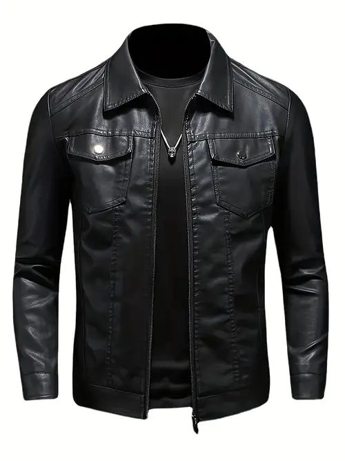 Mens Black Jacket - Design: Attractive