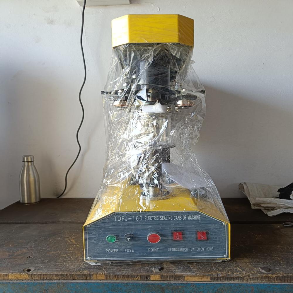 Electric Can Seaming Machine - Capacity: 25 Pcs/min