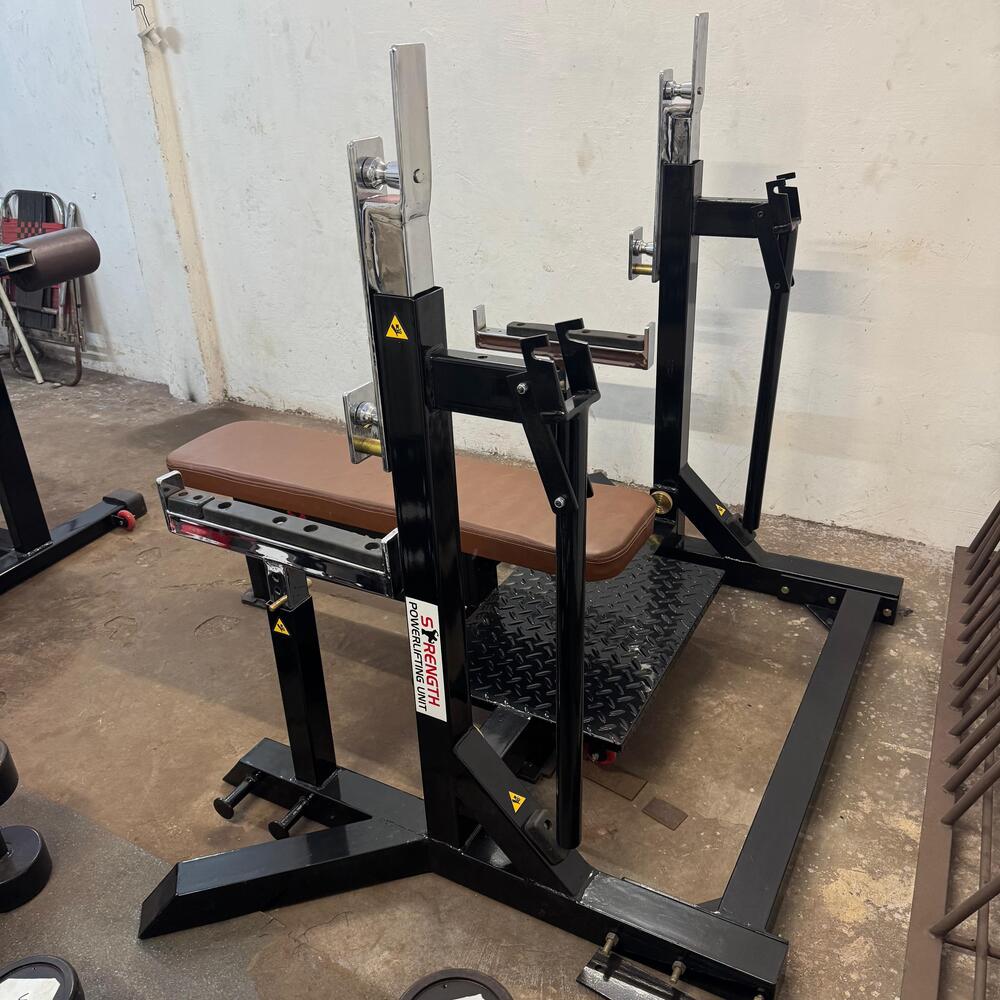 BENCH CUM SQUAT RACK (POWER LIFTING)