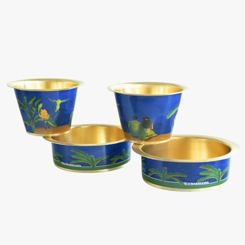 Traditional Dabara Set - Capacity: 200 Milliliter (Ml)