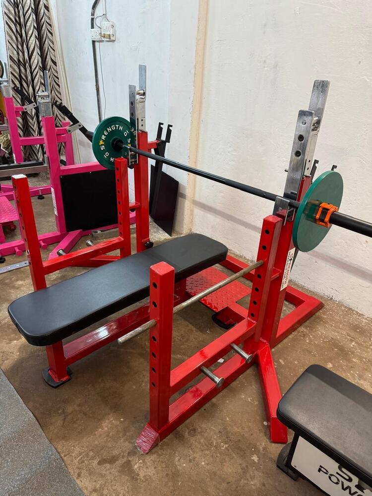 POWER LIFTING BENCH (POWER CAGE PATTERN)