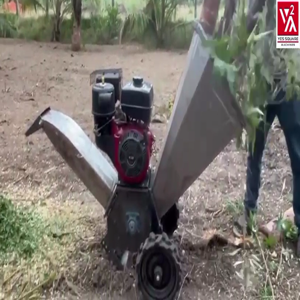 PETROL ENGINE  GARDEN WASTE SHREDDER