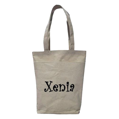 Canvas Tote Bag - Color: Multicolor