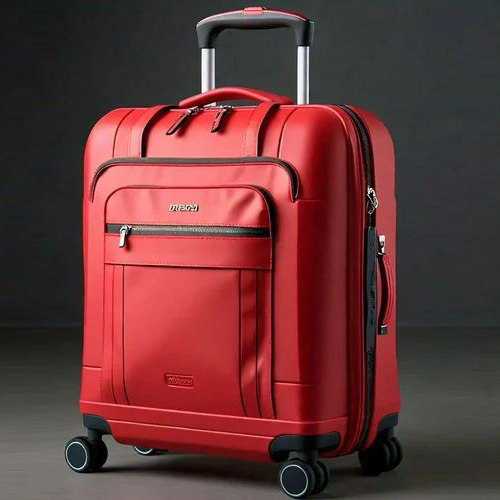 38 L Leather Luggage Bag
