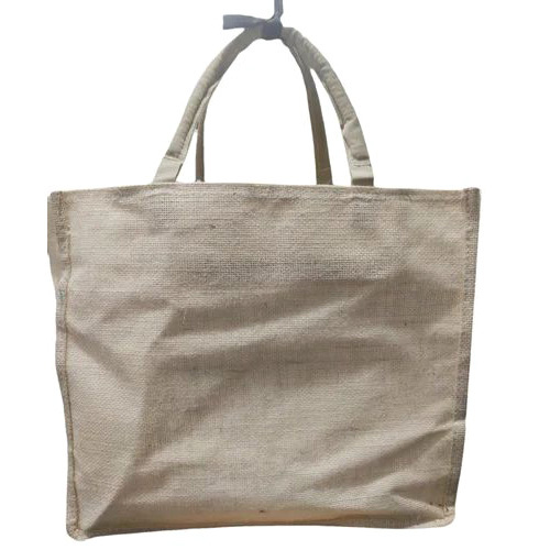 1 Kg Shopping Jute Handbag - Color: Cream Color