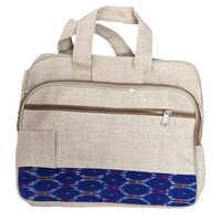 2.8 Kg Jute Office Bag - Color: Cream Color