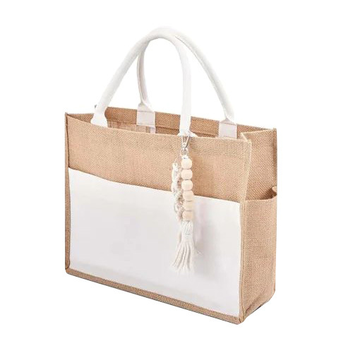 Fancy Jute Bag - Color: Brown