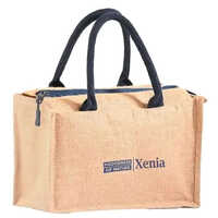 Jute Lunch Bag - Color: Brown