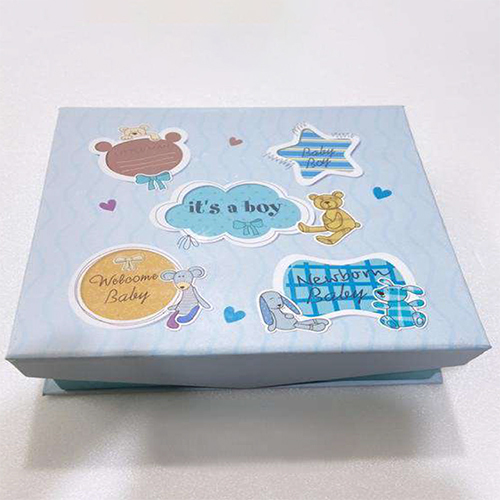 5X5X1.5 Inch 250 Gm Baby Boy Box - Color: Multicolor