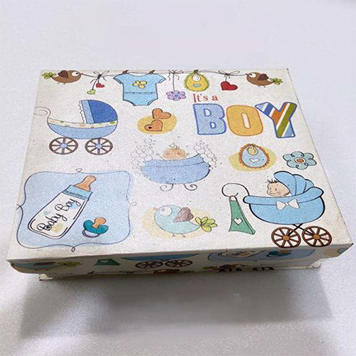 5x5x1.5 Inch Baby Boy Box