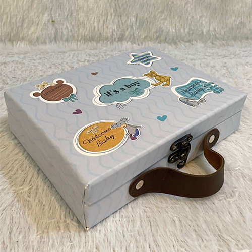 6X8X2 12 Inch Cavity Trunk Box - Color: Multicolor