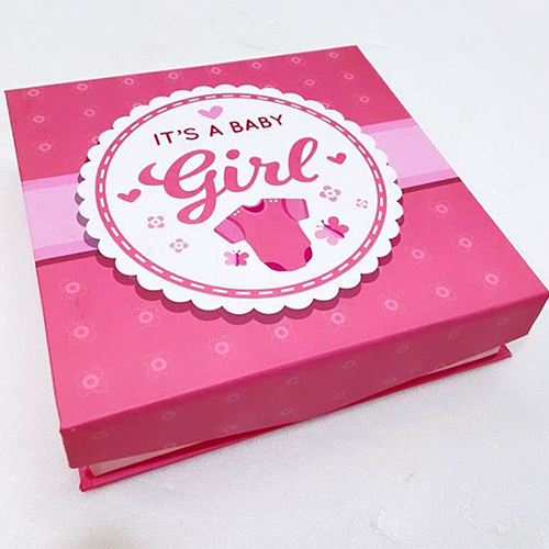 New Born Baby Box - Color: Pink
