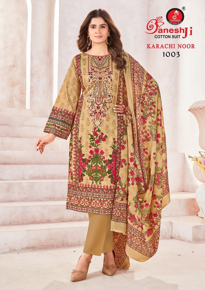 Ganeshji Karachi Noor Vol-1 Dress Material