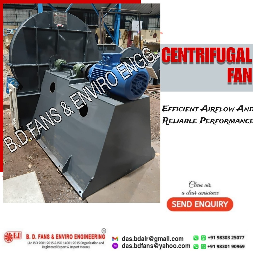 Centrifugal Fan - Color: Green