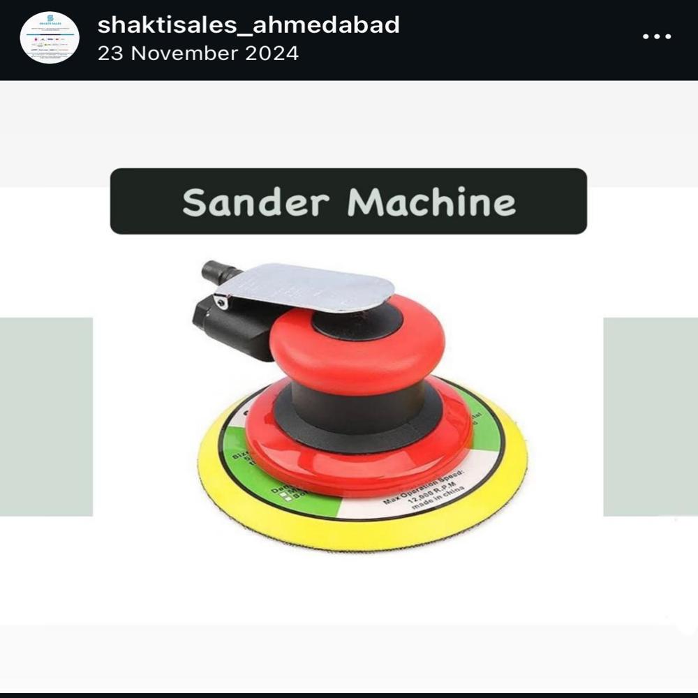 Putty Sander Machine