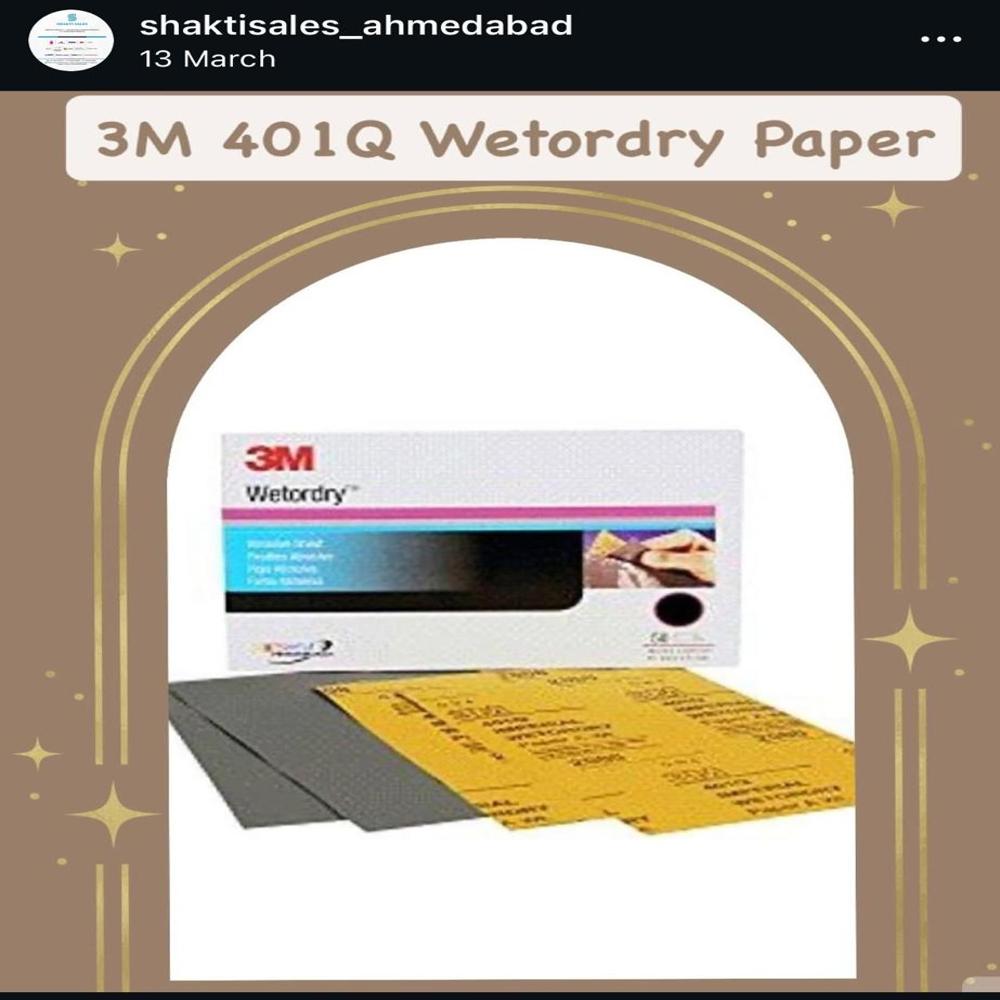 3M 401Q एब्रासिव पेपर