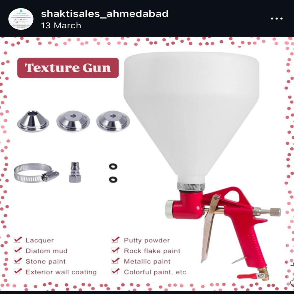 Texture Spray Gun - Attributes: Rust Proof
