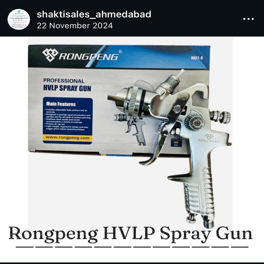 Rongpeng Hvlp Spray Gun - Attributes: Rust Proof