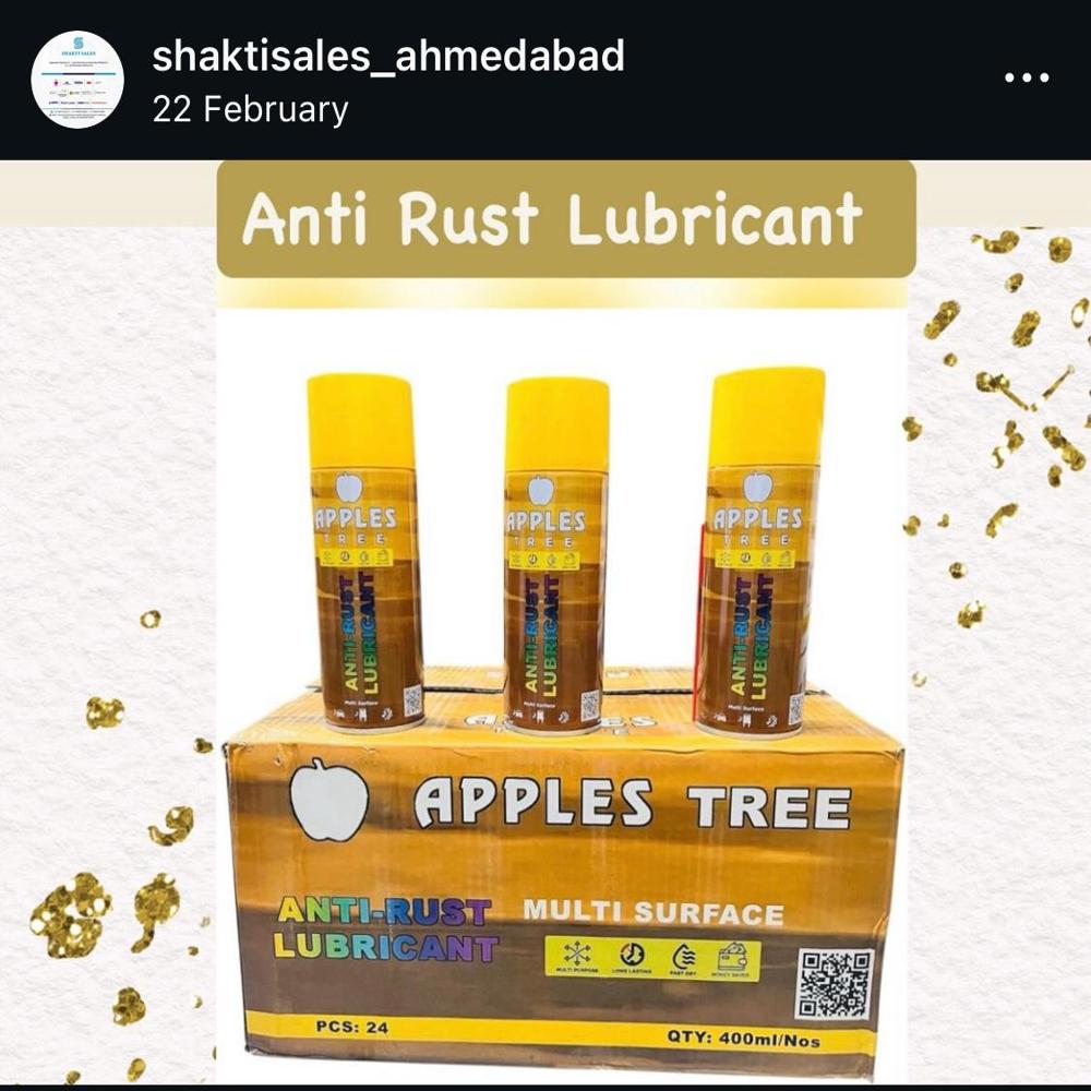 Anti Rust Lubricant Spray - Color: Any Color