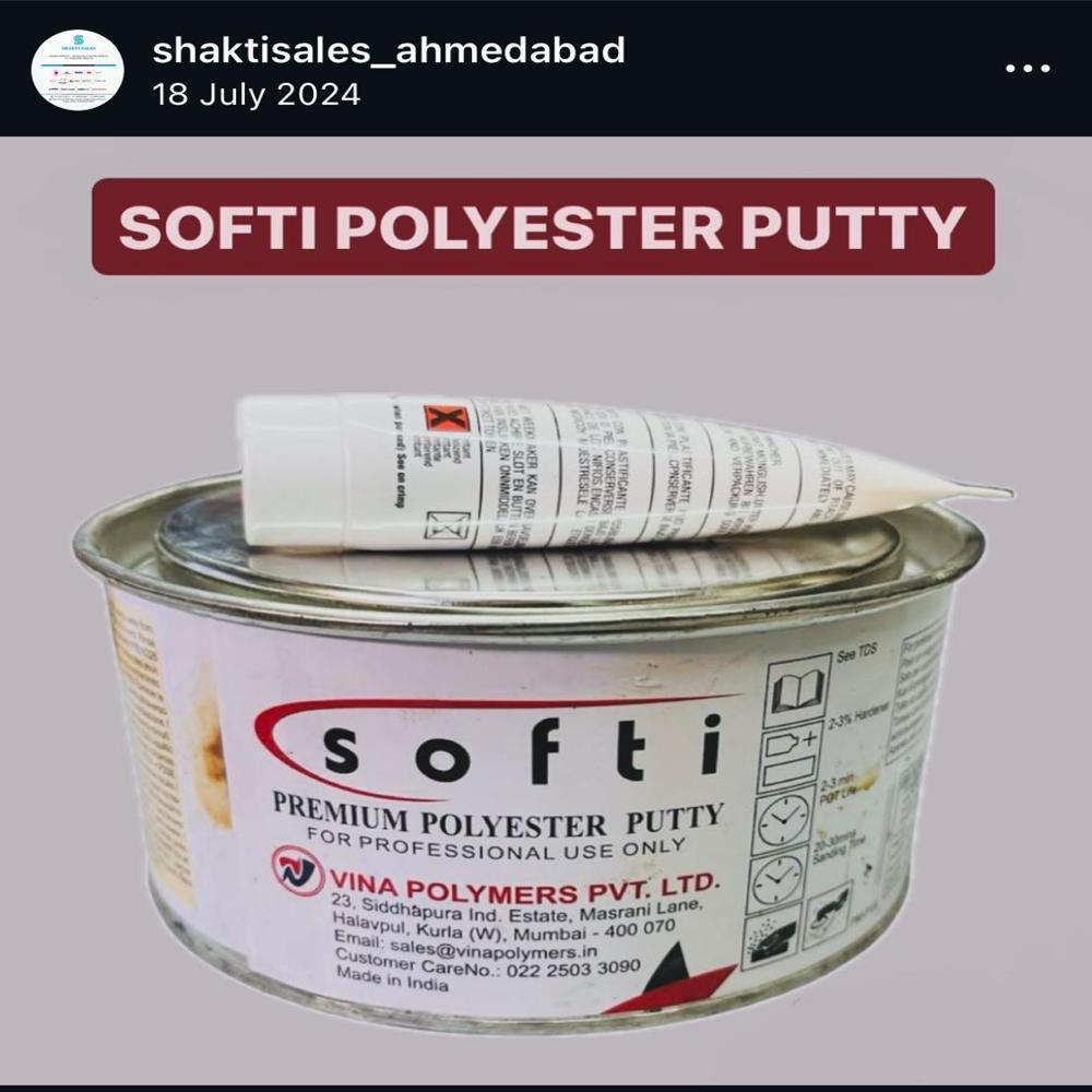 Softi Polyester Putty - Color: White