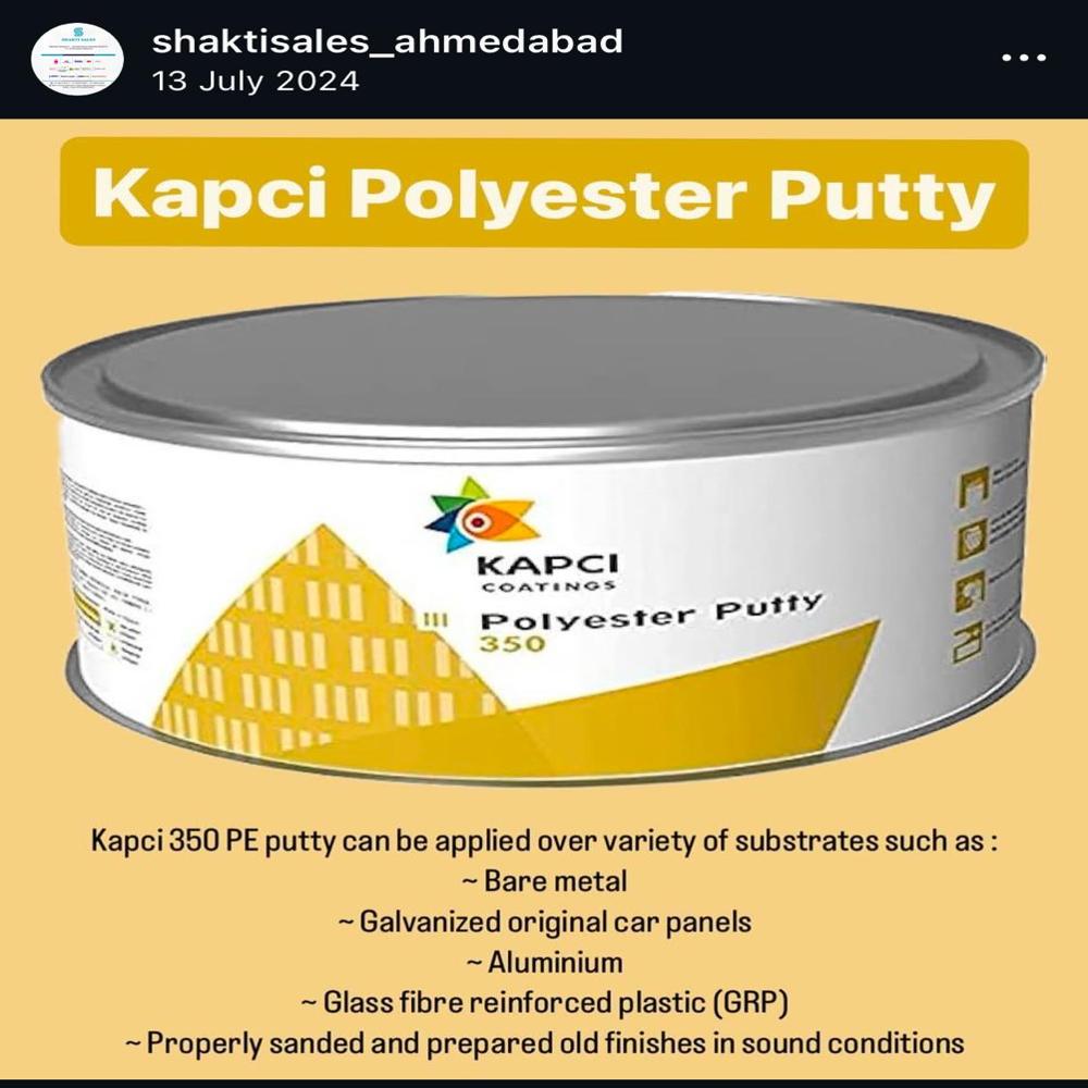 Kapci 350 Polyester Putty - Color: Any Color
