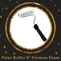 6inch Paint Roller - Color: White And Black