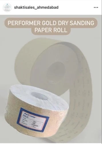 Perfomer 7Sc Gold Paper Roll - Color: White