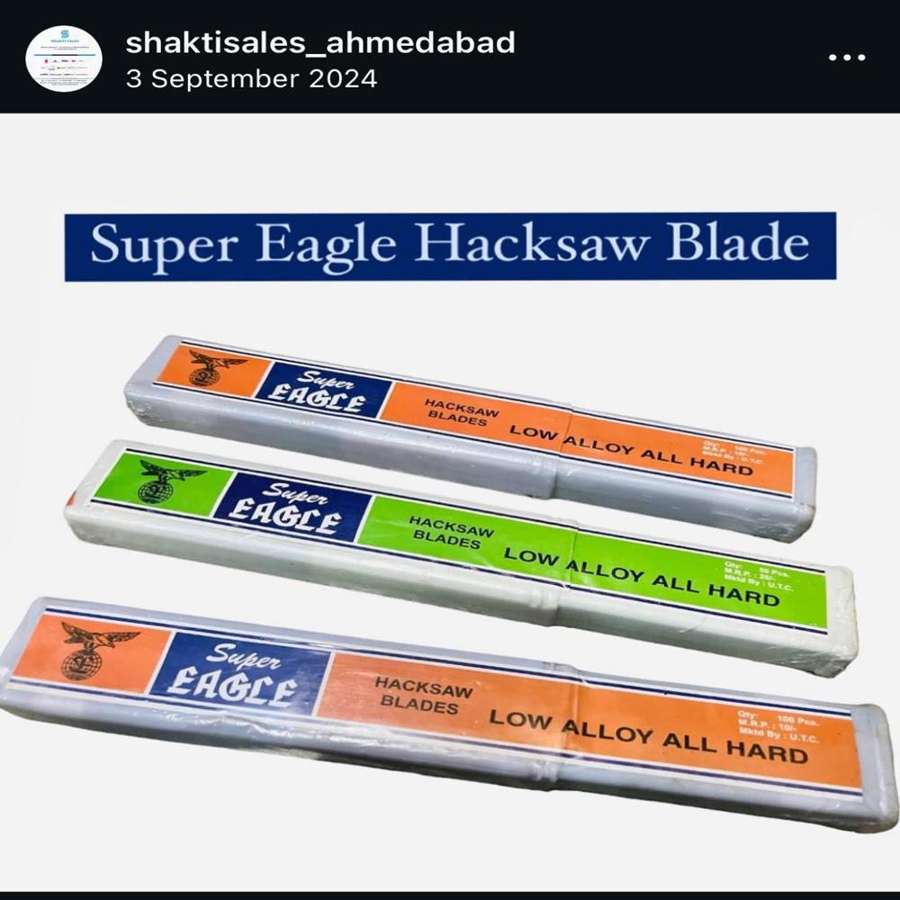 Hand Hacksaw Blades - BladeÂ Size: 300Mm*25Mm*1.25Mm