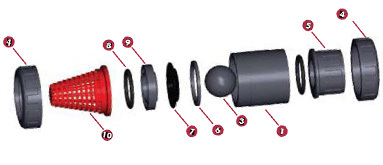 Ball Series Foot Valves