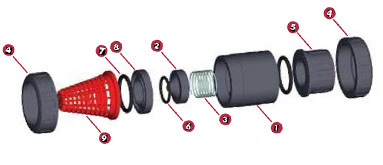 Spring Series Foot Valves