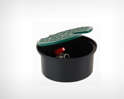 Irrigation Valves Boxes - Color: Black
