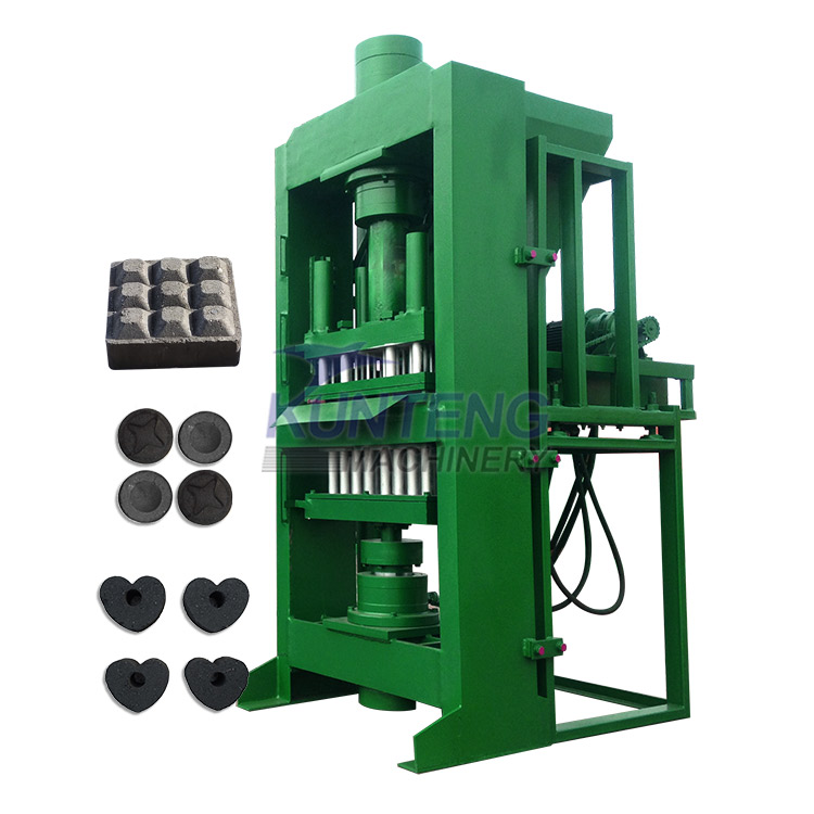 Industrial Hydraulic Block Coal Forming Machinery Coal Powder Mineral Powder Hydraulic Machinery Coconut Shell Carbon Powder Compression Forming Machinery - Briquette Size: Customized
